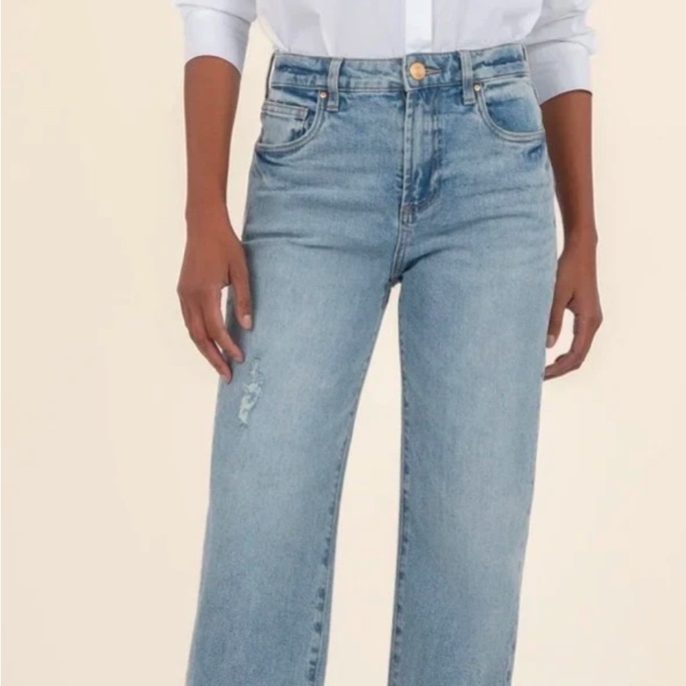 Kut Miller High Rise Wide Leg Jeans Size 10 NWT